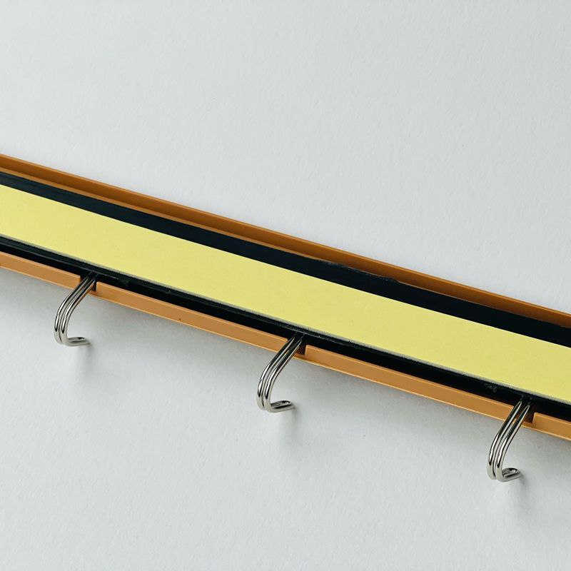 شماعة حوائط 5 هوك لتعليق الملابس أو ادوات المطبخ والحمام بلزق دبل فيس قوي