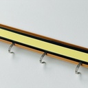 شماعة حوائط 5 هوك لتعليق الملابس أو ادوات المطبخ والحمام بلزق دبل فيس قوي