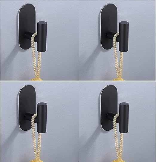 هوك شماعة معدن بدبل فيس قوي لتعليق الملابس و الكابات يناسب جميع الحوائط