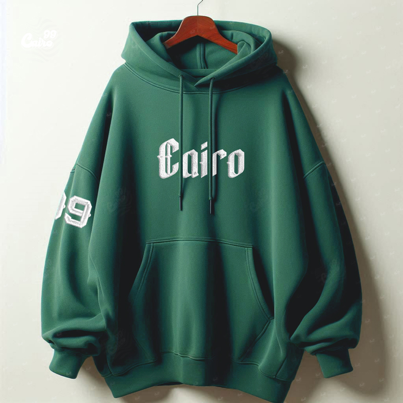 Cairo Oversized Hoodie For Women - Green
