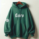 Cairo Oversized Hoodie For Women - Green