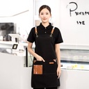 مريلة مطبخ وتربروف ب 3 جيب للحفاظ علي الملابس من المياه والزيوت