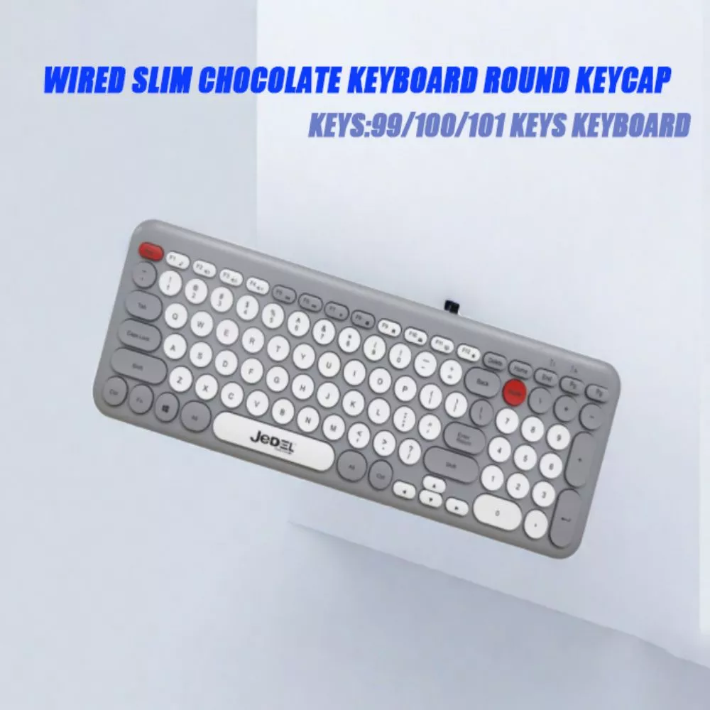 السلكية بكابل يو اس بي JeDEL K35 لوحة مفاتيح الألعاب