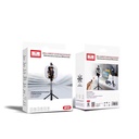 رينج لايت بلوتوث باضاءات متعددة وطول قابل للتعديل حتي 94.5 سم للتصوير والبث المباشر  - للموبايل والكاميرا