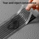 شريط شبكي لمنع انسداد البلاعات والبانيو والاحواض ذاتي اللصق وقابل للقص حسب الحاجه