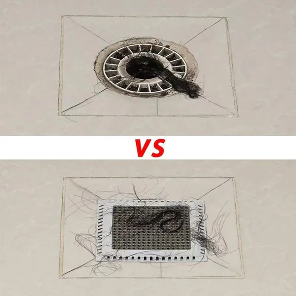 شريط شبكي لاصق قابل للقص لمنع انسداد البلاعات والبانيو - متر