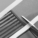 شريط شبكي لاصق قابل للقص لمنع انسداد البلاعات والبانيو - متر