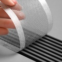 شريط شبكي لاصق قابل للقص لمنع انسداد البلاعات والبانيو - متر