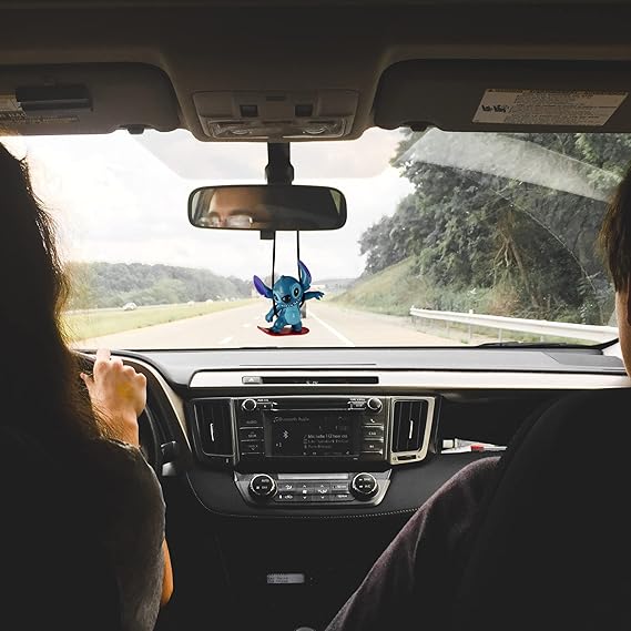 ميدالية عربية معلقة للمراية الداخلية شكل ستيتش