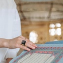 خاتم تسبيح وذكر ديجيتال بشاشة ليد قابل للشحن