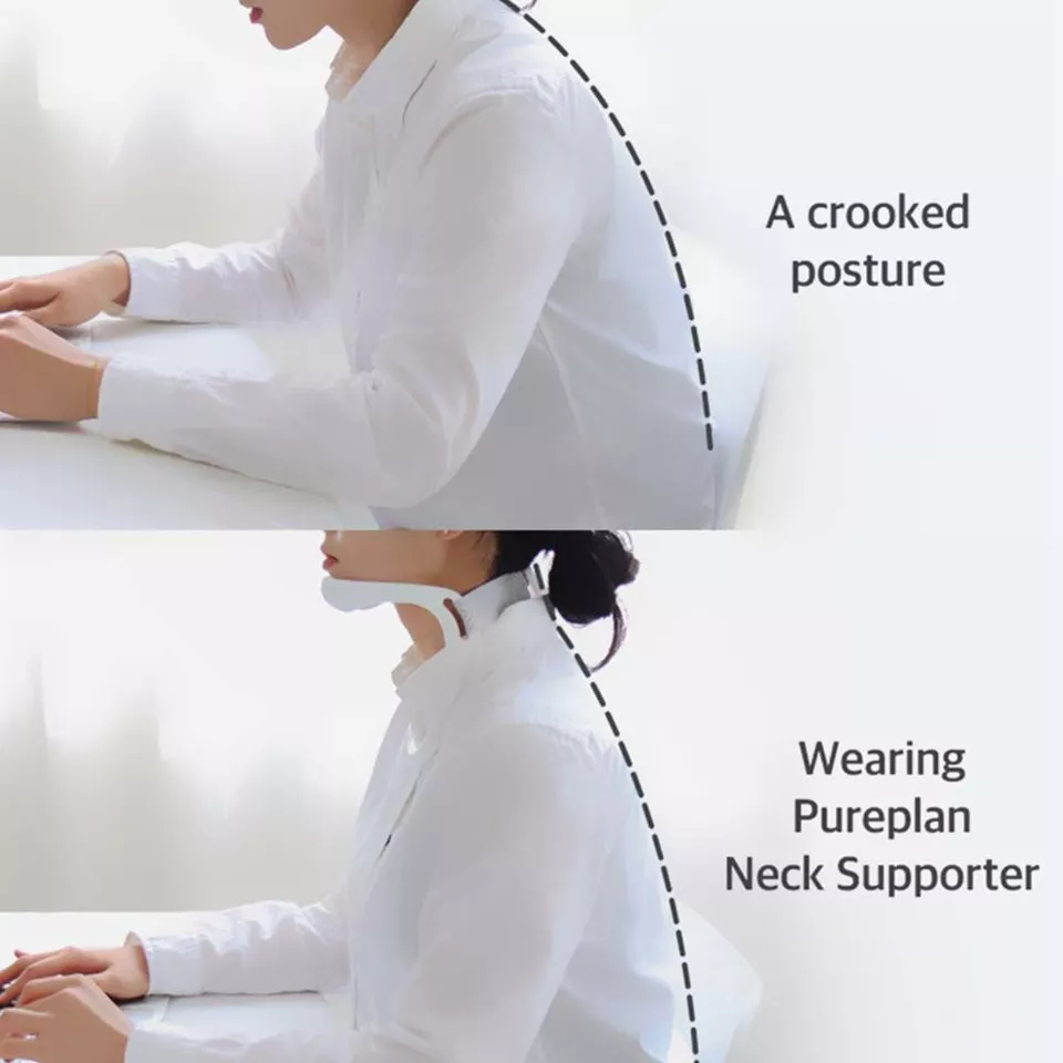 دعامة عنق ومصحح وضعية الرأس الامامي قابل للتعديل