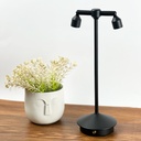 اباجورة مكتب تاتش ب2 رأس قابلة للدوران بيو اس بي للشحن