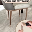 شريط واقي لارجل الكراسي والاثاث لاصق مقاوم للانزلاق ويحمي من الضوضاء والخدوش