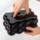 علبة مناديل اكليريك بتصميم بابلز لغرف النوم والاطفال والليفنج