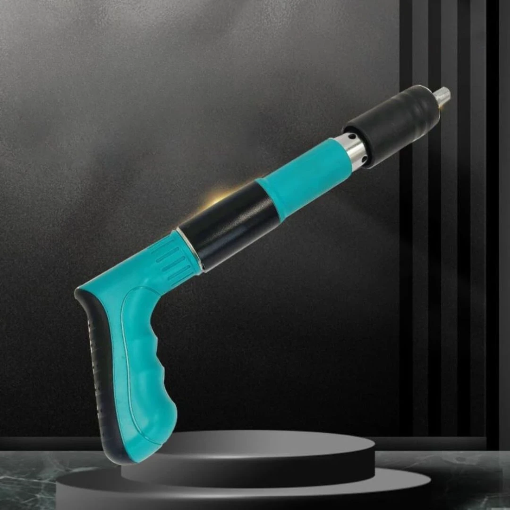 مسدس مسامير لاسلكلي يدوي مضاد للضوضاء مع 25 مسمار لاعمال النجارة وصيانة المنزل