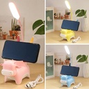 وناسة مكتب شكل بقرة باضاءة صفراء 3 مستويات قابل للشحن