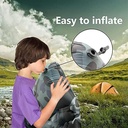 مرتبة هوائية محمولة قابلة للطي للرحلات والتخييم 2 متر