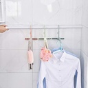 شماعة ملابس قابلة للطي ب 4 هوك مناسبة لوقت السفر والرحلات