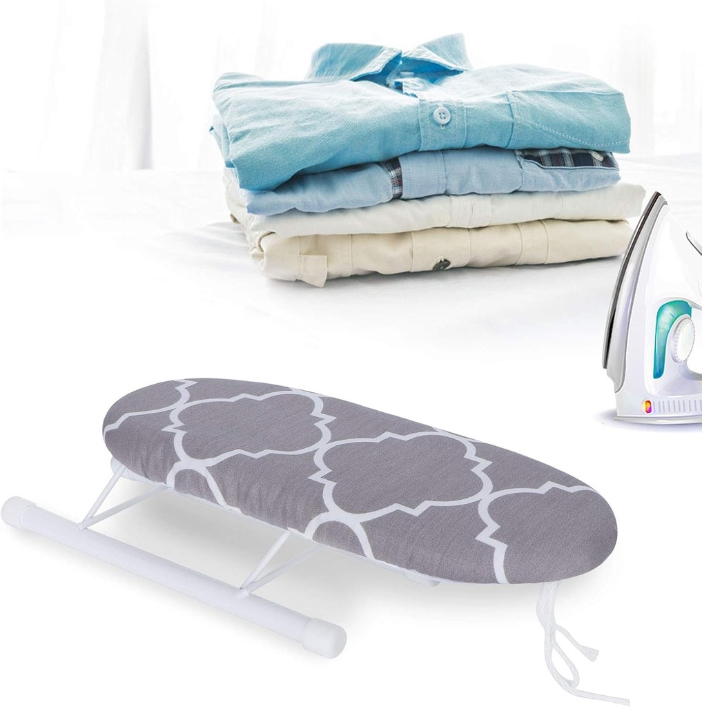 استاند مكواه ميني قابلة للطي لحمل المكواه وكوي الاكمام والياقات 26 سم