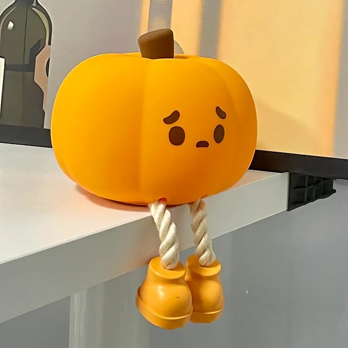 وناسة تاتش شكل يقطين مع  2 اضاءة مختلفة من السيليكون