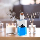 زجاجة ديكور مزينة من الداخل بسفينة بحرية مجسمة لديكور الليفنج وغرف النوم