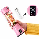 خلاط فواكه وخضروات محمول يو اس بي ٣٨٠ ملي لعمل العصائر الصحية في أسرع وقت وفي أي مكان