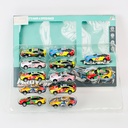 مجموعبة عربيات سباق رياضية ميني للاطفال 12 قطعة