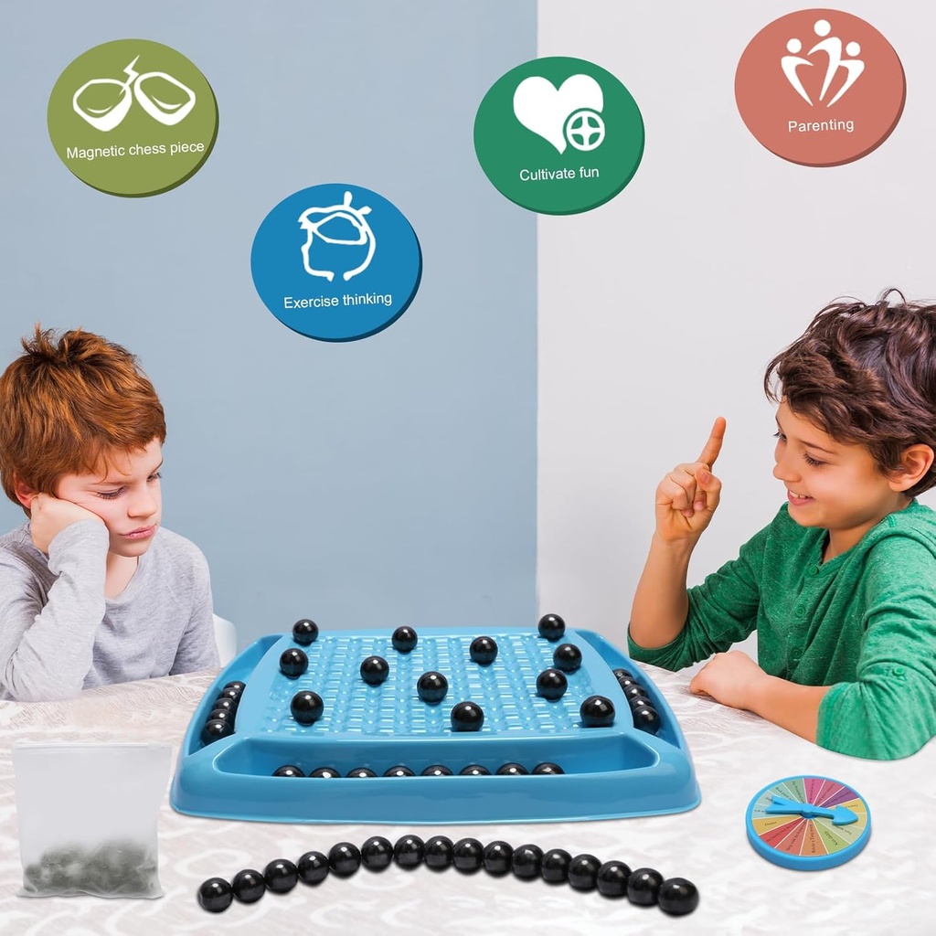 لعبة الشطرنج المغناطيسي 2 او 4 لاعبين تحدي ممتع للتسلية الجماعية