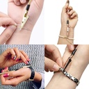 اداة مساعدة لربط وتثبيت الاساور والانسيالات والساعات من الستاليس ستيل