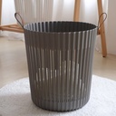 باسكت غسيل بيد جلد من الجانبين لحمل وتنظيم الملابس والعاب الاطفال