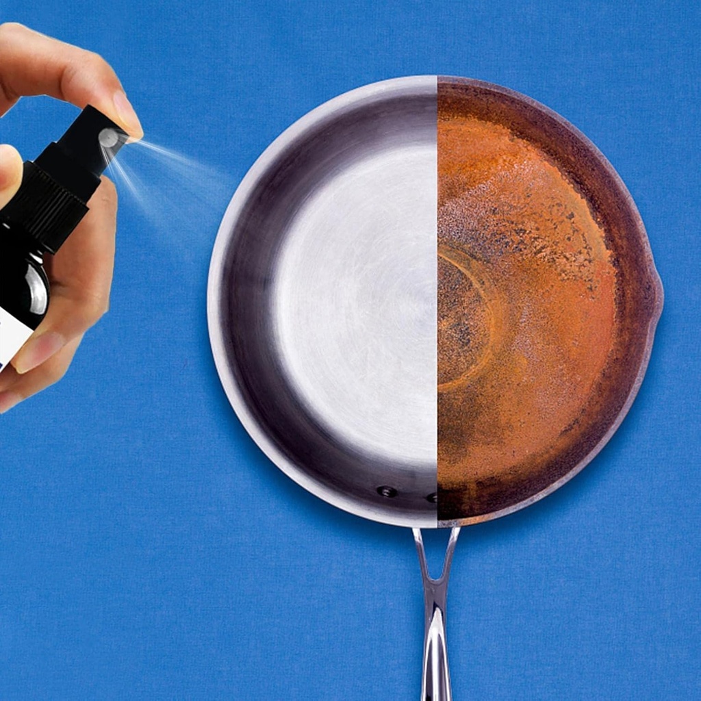 اسبراي مزيل للصدأ لإزالة التآكل وتنظيف المعادن بسرعة وفعالية 120 مللي