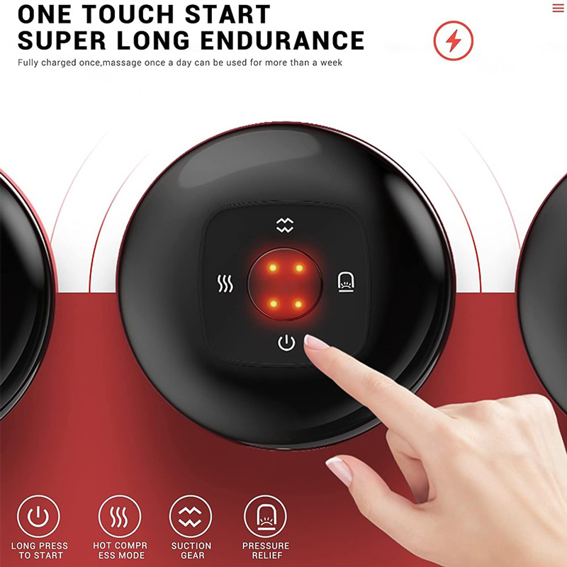 جهاز شد الجلد و علاج السيلوليت  بـ 12 مستوي للشفط