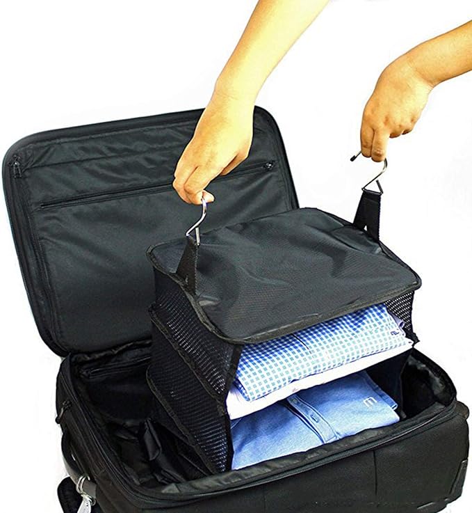 منظم دولاب 4 دور لترتيب الملابس مزود ب2 هوك لسهولة التعليق