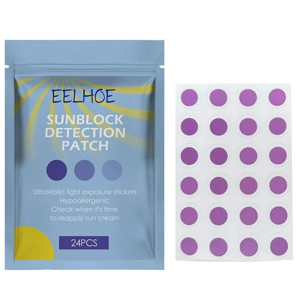 ستيكر صن بلوك لقياس مقياس الاشعه البنفسجيه