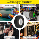 شريط عزل مقاوم للحرارة من القماش اللاصق لأسلاك الكهربائية