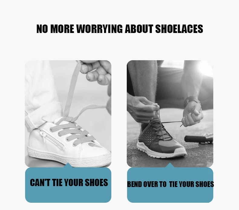 رباط حذاء مرن بقفل لضمان عدم الفك للاحذية الرسمية والرياضية بالوان مختلفة للكبار والاطفال