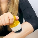 رولر واقي الشمس ببكرة دوارة قابل لاعادة الملئ للسفر والخروجات - 100 مللي