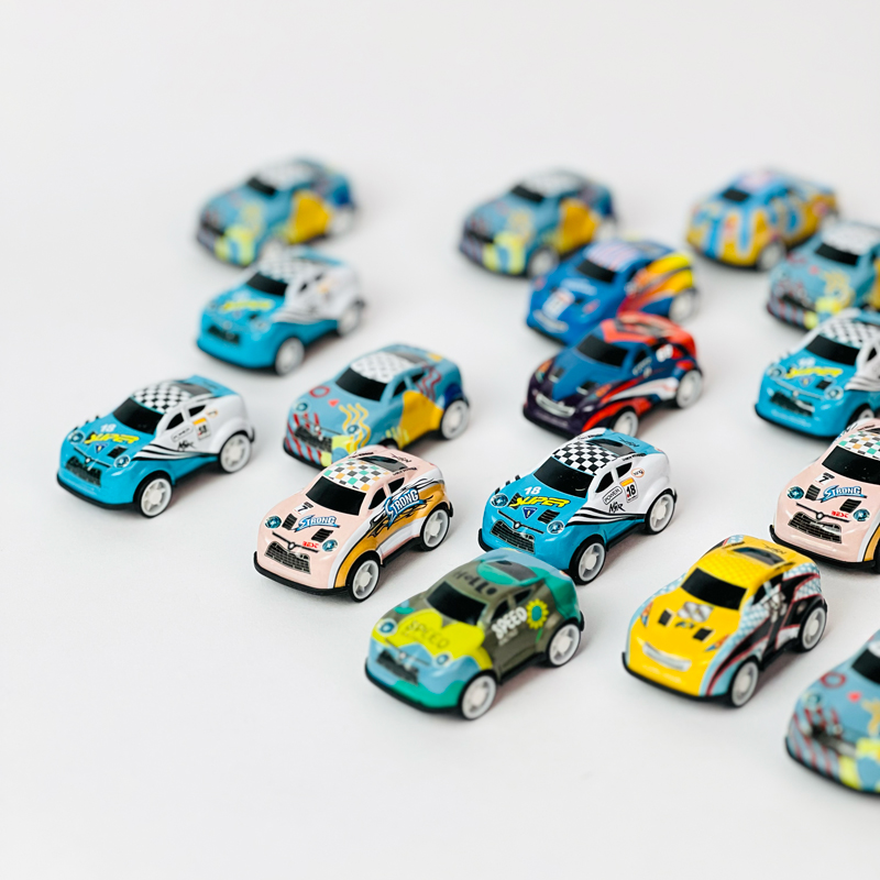 مجموعة عربيات سباق رياضية ميني للاطفال 30 قطعة