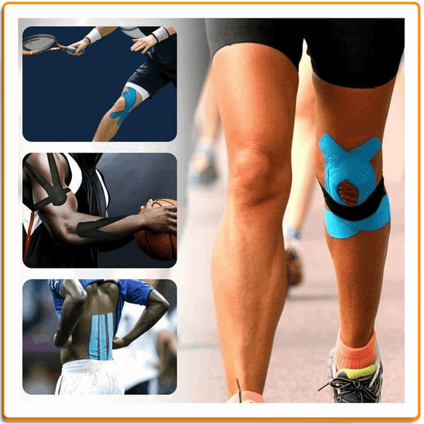 شريط طبي رياضي يقلل من التمزق وآلام العضلات والإصابات الرياضية _ 5 متر