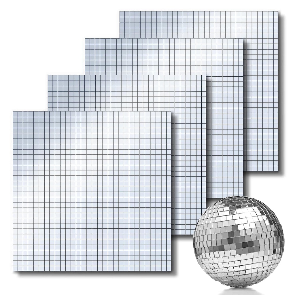 ورق حائط زجاج لاصق لتزيين الحوائط20 *20 سم