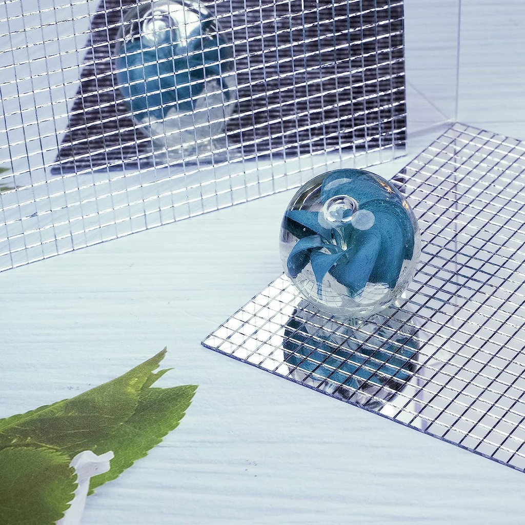 ورق حائط زجاج لاصق لتزيين الحوائط20 *20 سم