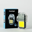 ولاعة كهربائية قابلة للشحن ب3 درجات اضاءة للطوارئ والرحلات