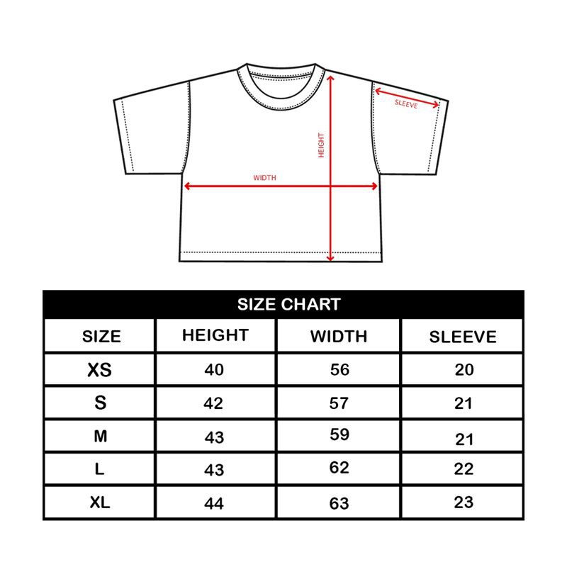 The Artistic Touch كروب توب اوفر سايز قطن باللون الأبيض