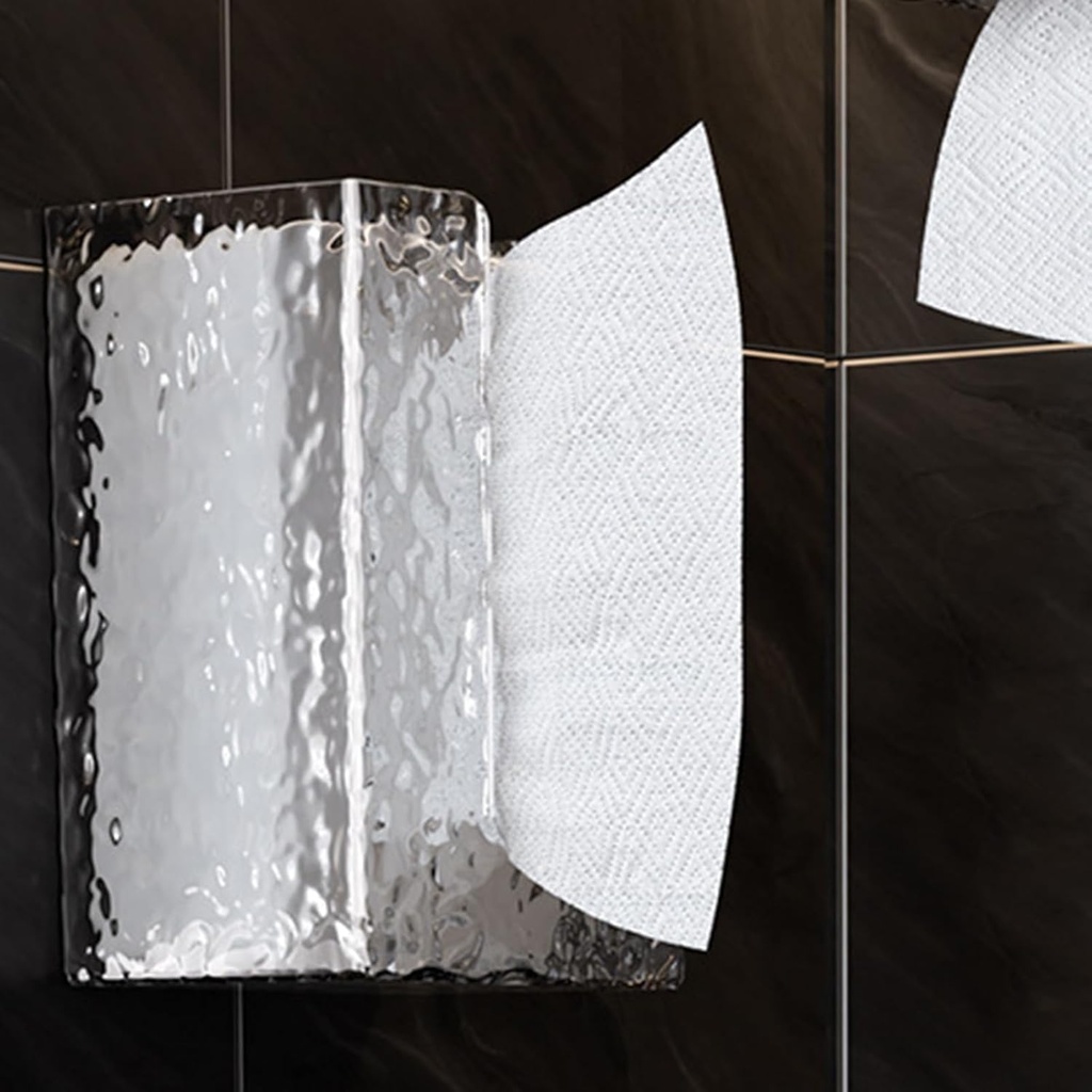 علبه مناديل شفافه