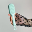 فرشة شعر لفك التشابك ذاتية التنظيف بتصميم قابل للسحب