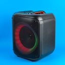 مكبر صوت بالوان ار جي بي لاسلكي يعمل بالبلوتوث مع ريموت كنترول  للتحكم عن بعد - بطارية 3600 مللي امبير