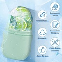 قالب ثلج سيليكون لتهدئة وتدليك البشرة قابل لإعادة الاستخدام