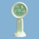 مروحة يد محمولة بضوء ليد وسرعتين _ بيو اس بي للشحن