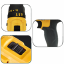 شنطة مفكات كهربائية لاسلكية 34 قطعة مع بطارتين 24 فولت + شاحن سريع