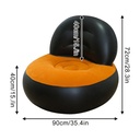 كرسى قابل النفخ مع مضخة هواء  تصميم مريح للاستخدام الداخلي والخارجي